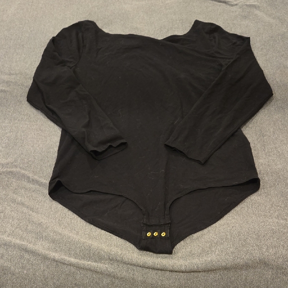 J. Crew Tops - J. Crew Classic Black Bodysuit